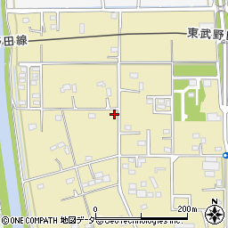 埼玉県春日部市永沼368周辺の地図