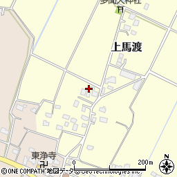 茨城県稲敷市上馬渡584周辺の地図