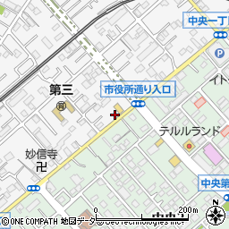 埼玉県春日部市粕壁6770周辺の地図