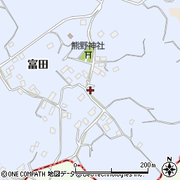 茨城県行方市富田1441周辺の地図