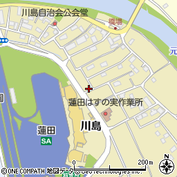 埼玉県蓮田市川島618周辺の地図