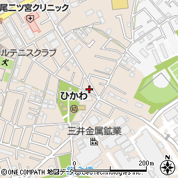 埼玉県上尾市二ツ宮870-2周辺の地図