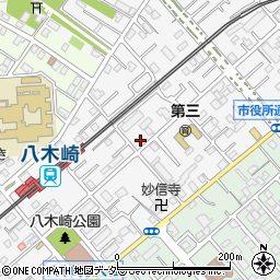 埼玉県春日部市粕壁6855-2周辺の地図