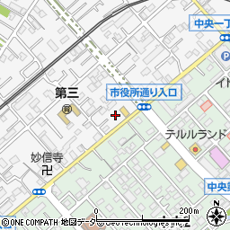 埼玉県春日部市粕壁6772周辺の地図