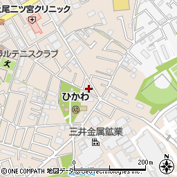 埼玉県上尾市二ツ宮870-1周辺の地図