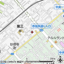 埼玉県春日部市粕壁6771-9周辺の地図