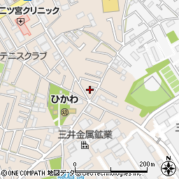 埼玉県上尾市二ツ宮872周辺の地図