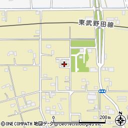 埼玉県春日部市永沼478周辺の地図