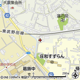 埼玉県春日部市米島18周辺の地図