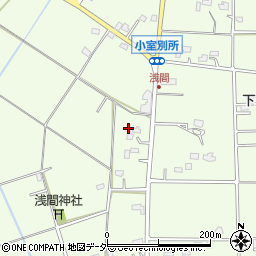 埼玉県北足立郡伊奈町小室2114周辺の地図