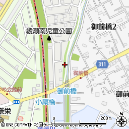 埼玉県蓮田市綾瀬1周辺の地図