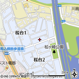 埼玉県蓮田市桜台1丁目11周辺の地図