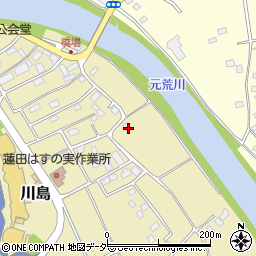 埼玉県蓮田市川島191周辺の地図