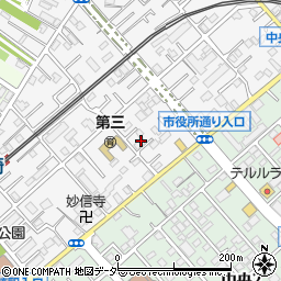 埼玉県春日部市粕壁6776周辺の地図
