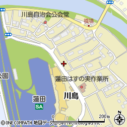 埼玉県蓮田市川島620周辺の地図