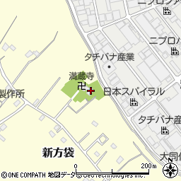 埼玉県春日部市新方袋265周辺の地図