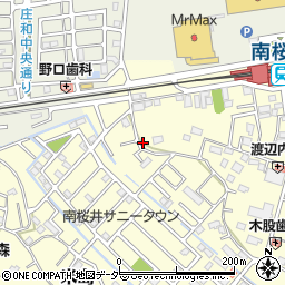 埼玉県春日部市米島1484周辺の地図