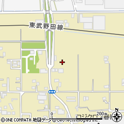 埼玉県春日部市永沼612周辺の地図
