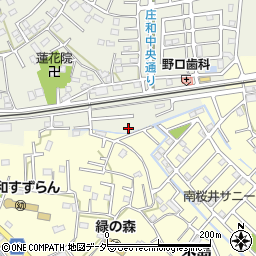 埼玉県春日部市大衾261周辺の地図