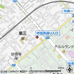 埼玉県春日部市粕壁6763-1周辺の地図