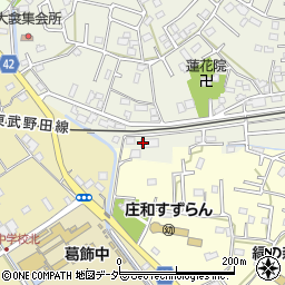 埼玉県春日部市大衾21周辺の地図