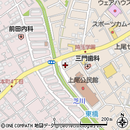埼玉県上尾市二ツ宮757周辺の地図