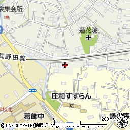 埼玉県春日部市大衾25周辺の地図