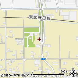 埼玉県春日部市永沼586周辺の地図