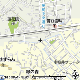埼玉県春日部市大衾263周辺の地図