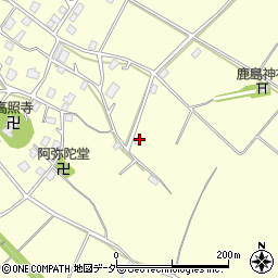 茨城県稲敷郡阿見町福田672周辺の地図