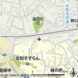 埼玉県春日部市大衾38周辺の地図