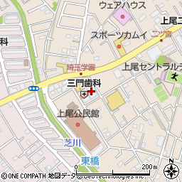 埼玉県上尾市二ツ宮762周辺の地図