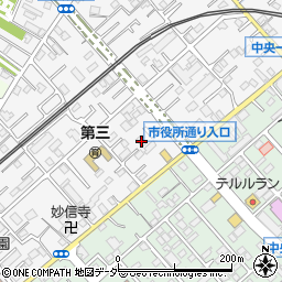 埼玉県春日部市粕壁6775周辺の地図
