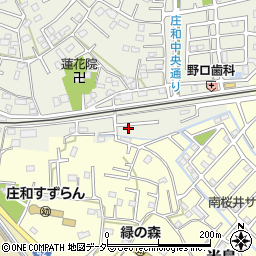 埼玉県春日部市大衾250周辺の地図