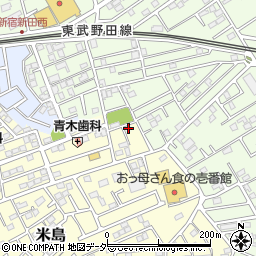 埼玉県春日部市新宿新田330周辺の地図