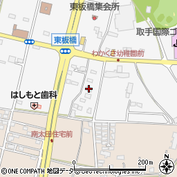 茨城県つくばみらい市板橋3033周辺の地図