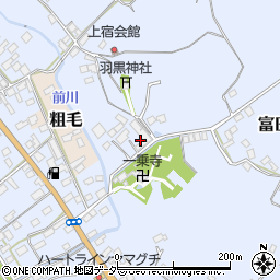 茨城県行方市富田272周辺の地図