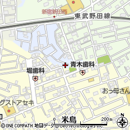 埼玉県春日部市西金野井1935周辺の地図