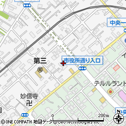 埼玉県春日部市粕壁6762-9周辺の地図