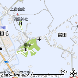 茨城県行方市富田1584周辺の地図