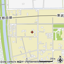 埼玉県春日部市永沼556周辺の地図