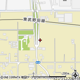埼玉県春日部市永沼611周辺の地図