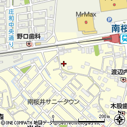 埼玉県春日部市米島1184周辺の地図