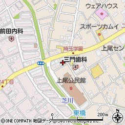 埼玉県上尾市二ツ宮756周辺の地図