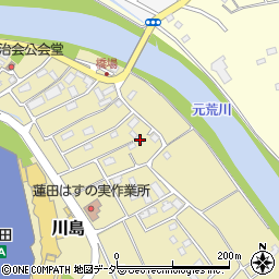 埼玉県蓮田市川島288周辺の地図