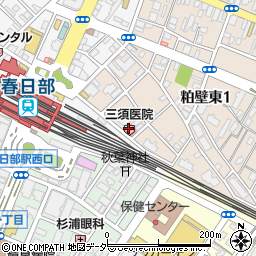 三須医院いこい居宅介護支援　事業所周辺の地図
