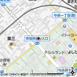 埼玉県春日部市粕壁4613周辺の地図