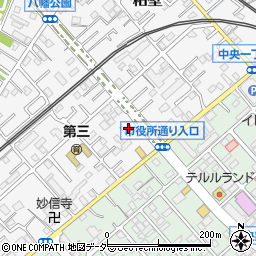 埼玉県春日部市粕壁6762-8周辺の地図