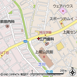 ｎａｇｏｍｉ上尾店周辺の地図