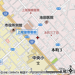 リンナイ株式会社　埼玉営業所周辺の地図